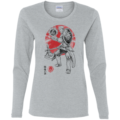 T-Shirts Sport Grey / S Lion Pride Women's Long Sleeve T-Shirt