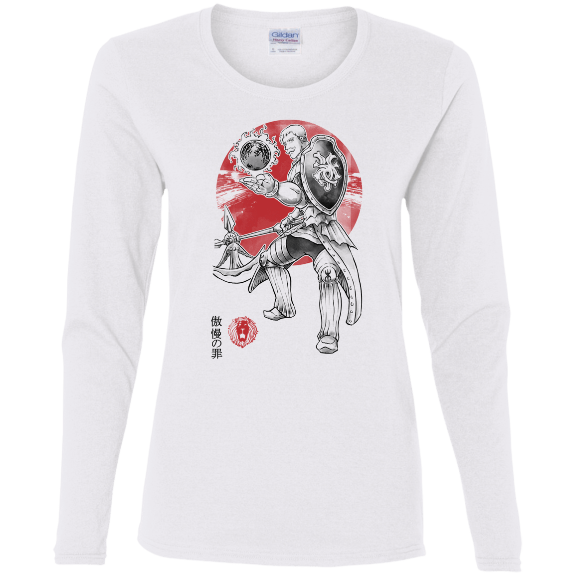 T-Shirts White / S Lion Pride Women's Long Sleeve T-Shirt