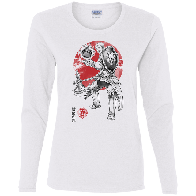 T-Shirts White / S Lion Pride Women's Long Sleeve T-Shirt