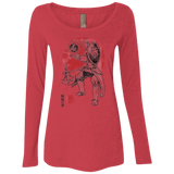 T-Shirts Vintage Red / S Lion Pride Women's Triblend Long Sleeve Shirt