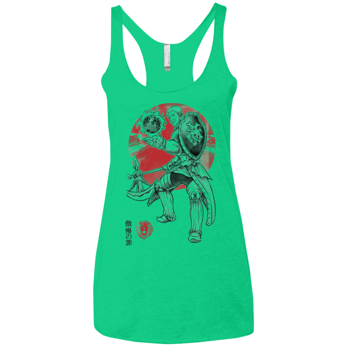 T-Shirts Envy / X-Small Lion Pride Women's Triblend Racerback Tank