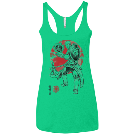 T-Shirts Envy / X-Small Lion Pride Women's Triblend Racerback Tank