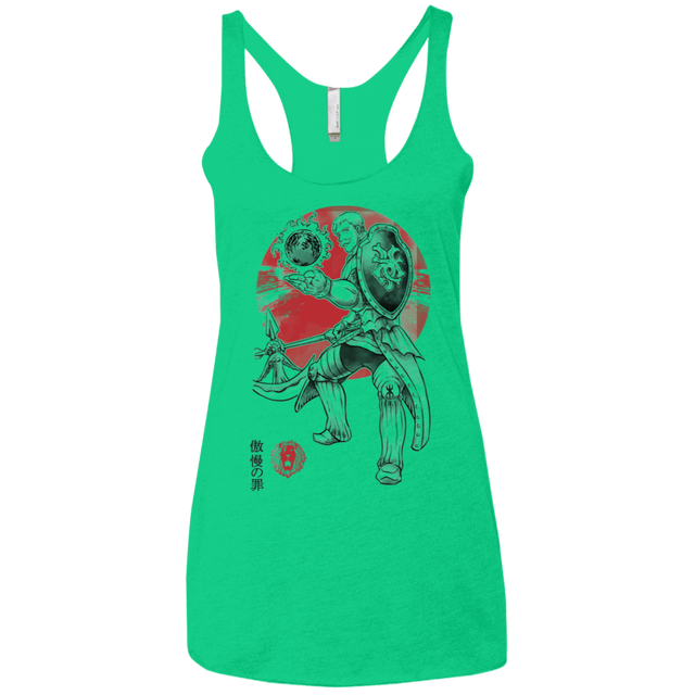 T-Shirts Envy / X-Small Lion Pride Women's Triblend Racerback Tank