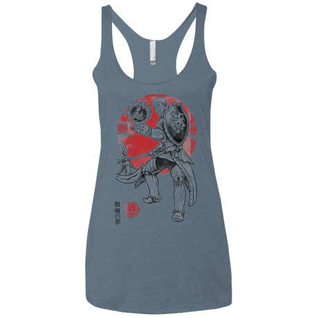 T-Shirts Indigo / X-Small Lion Pride Women's Triblend Racerback Tank