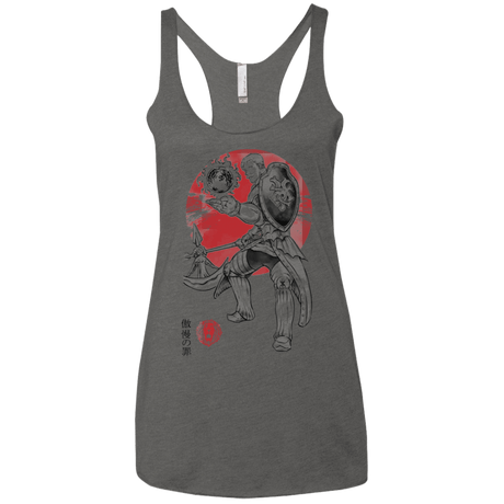 T-Shirts Premium Heather / X-Small Lion Pride Women's Triblend Racerback Tank