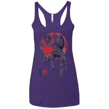 T-Shirts Purple Rush / X-Small Lion Pride Women's Triblend Racerback Tank