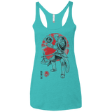 T-Shirts Tahiti Blue / X-Small Lion Pride Women's Triblend Racerback Tank