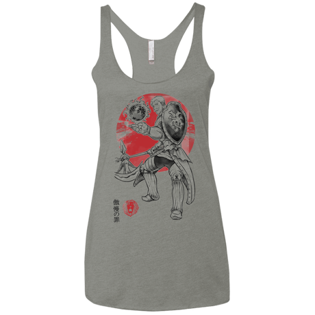 T-Shirts Venetian Grey / X-Small Lion Pride Women's Triblend Racerback Tank