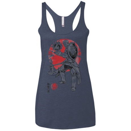 T-Shirts Vintage Navy / X-Small Lion Pride Women's Triblend Racerback Tank