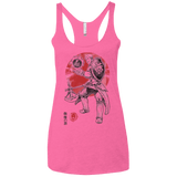 T-Shirts Vintage Pink / X-Small Lion Pride Women's Triblend Racerback Tank