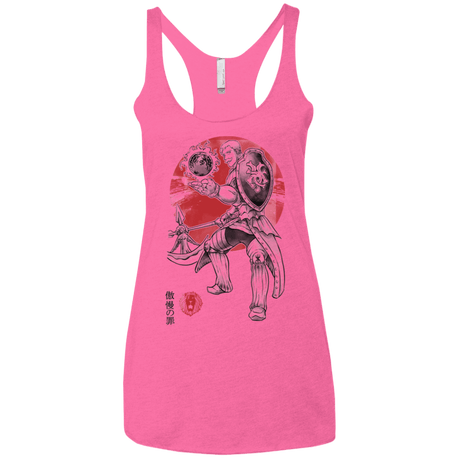 T-Shirts Vintage Pink / X-Small Lion Pride Women's Triblend Racerback Tank