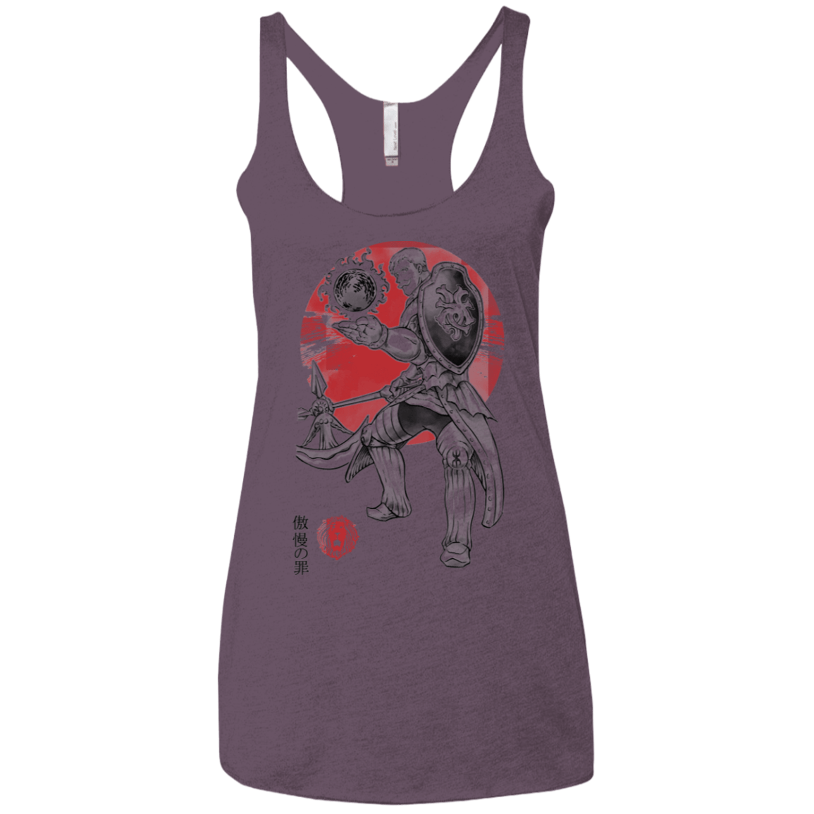 T-Shirts Vintage Purple / X-Small Lion Pride Women's Triblend Racerback Tank