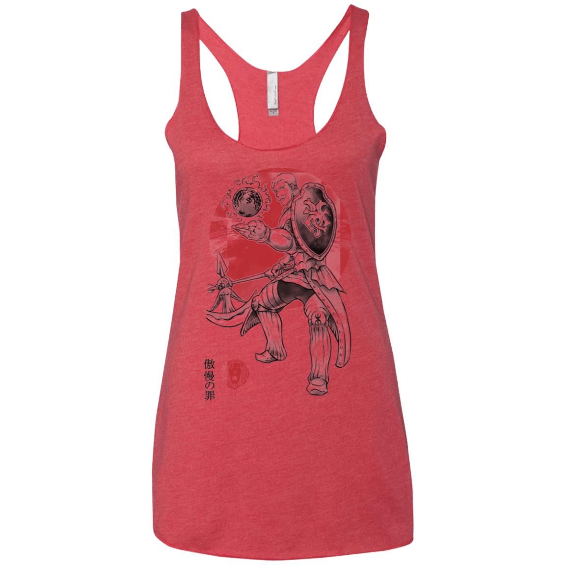T-Shirts Vintage Red / X-Small Lion Pride Women's Triblend Racerback Tank