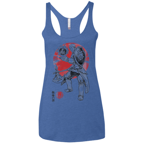 T-Shirts Vintage Royal / X-Small Lion Pride Women's Triblend Racerback Tank