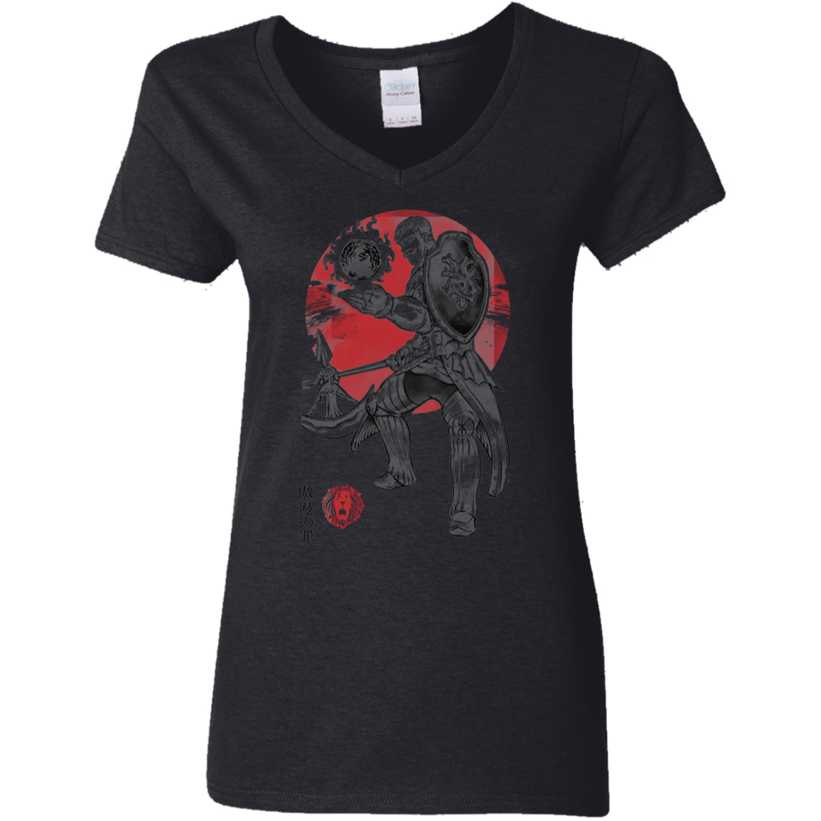 T-Shirts Black / S Lion Pride Women's V-Neck T-Shirt