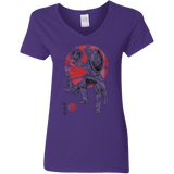 T-Shirts Purple / S Lion Pride Women's V-Neck T-Shirt