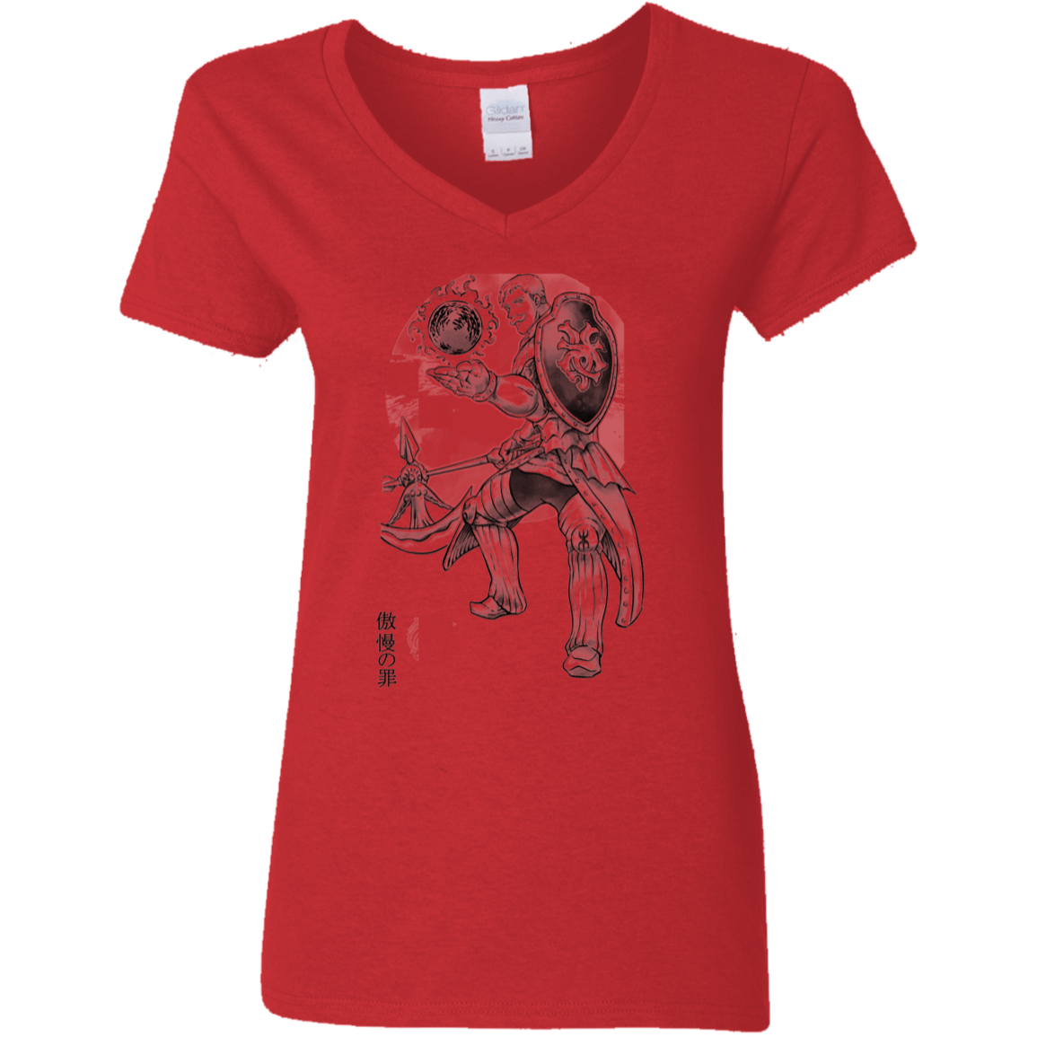 T-Shirts Red / S Lion Pride Women's V-Neck T-Shirt