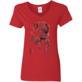 T-Shirts Red / S Lion Pride Women's V-Neck T-Shirt