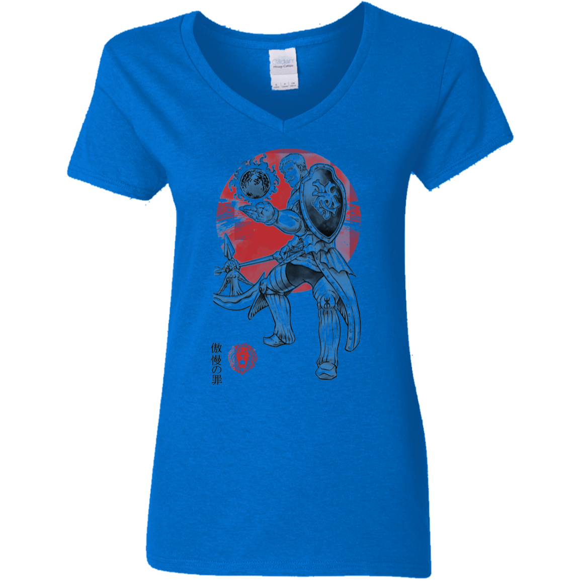 T-Shirts Royal / S Lion Pride Women's V-Neck T-Shirt