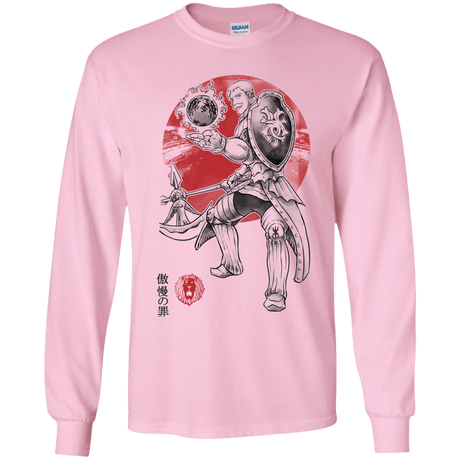 T-Shirts Light Pink / YS Lion Pride Youth Long Sleeve T-Shirt