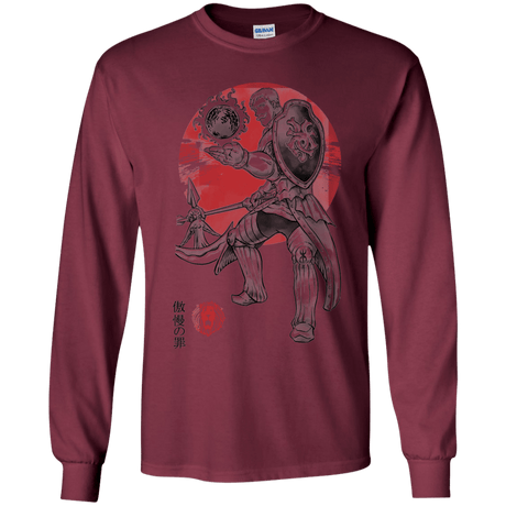 T-Shirts Maroon / YS Lion Pride Youth Long Sleeve T-Shirt