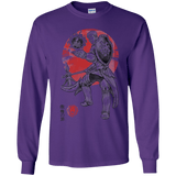 T-Shirts Purple / YS Lion Pride Youth Long Sleeve T-Shirt