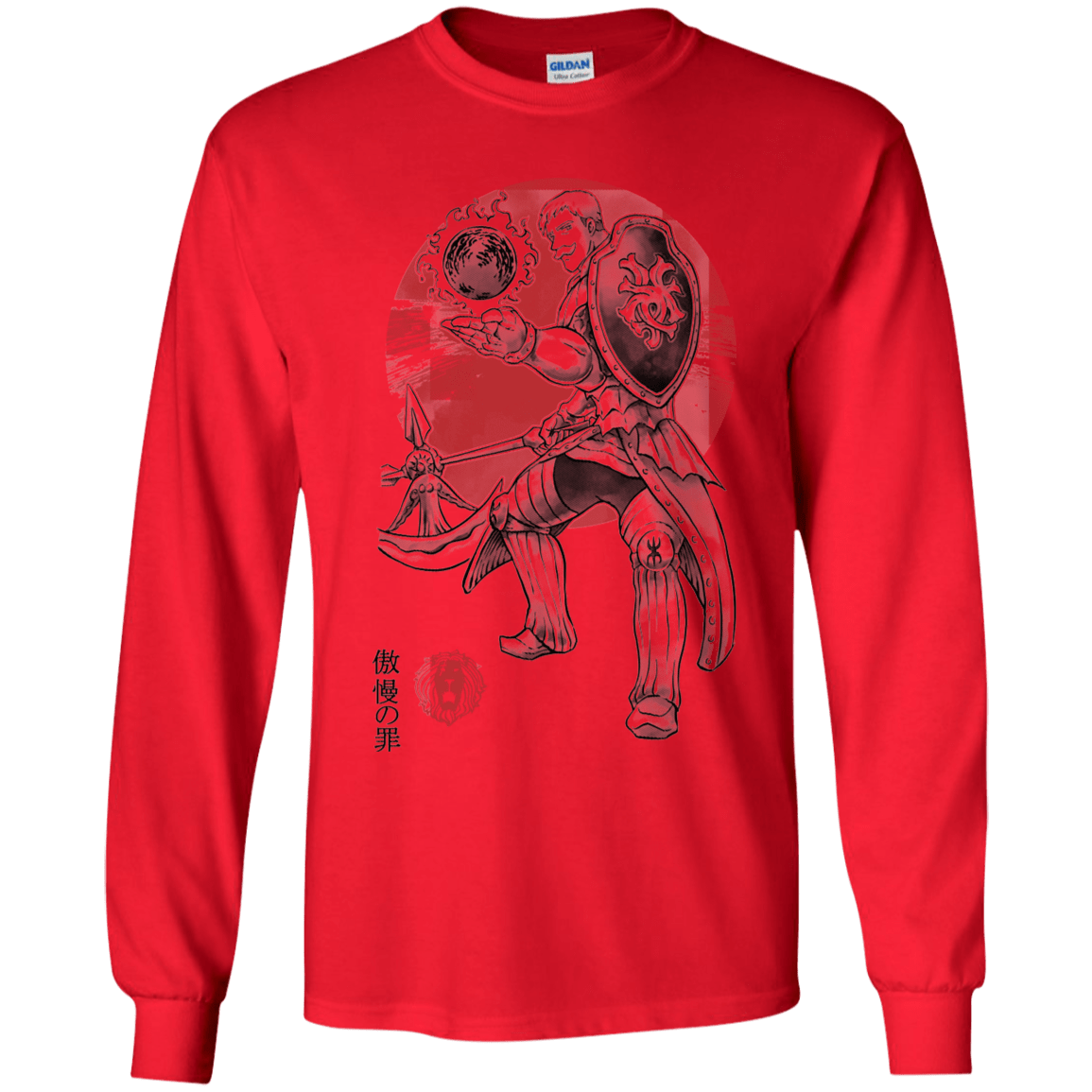 T-Shirts Red / YS Lion Pride Youth Long Sleeve T-Shirt