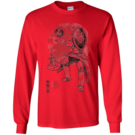 T-Shirts Red / YS Lion Pride Youth Long Sleeve T-Shirt