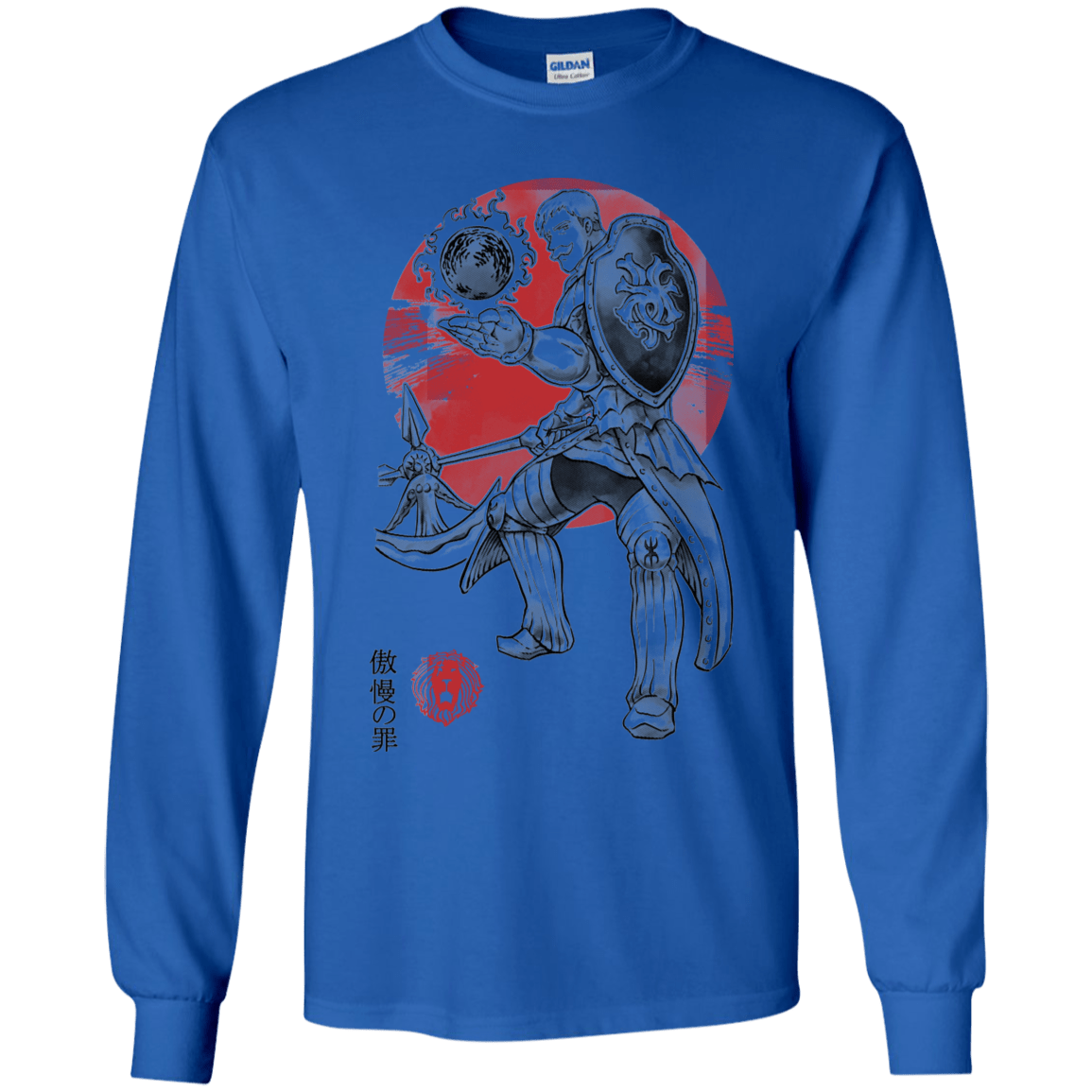 T-Shirts Royal / YS Lion Pride Youth Long Sleeve T-Shirt