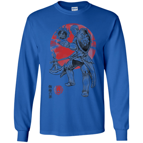 T-Shirts Royal / YS Lion Pride Youth Long Sleeve T-Shirt