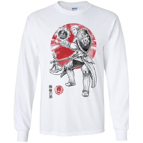 T-Shirts White / YS Lion Pride Youth Long Sleeve T-Shirt