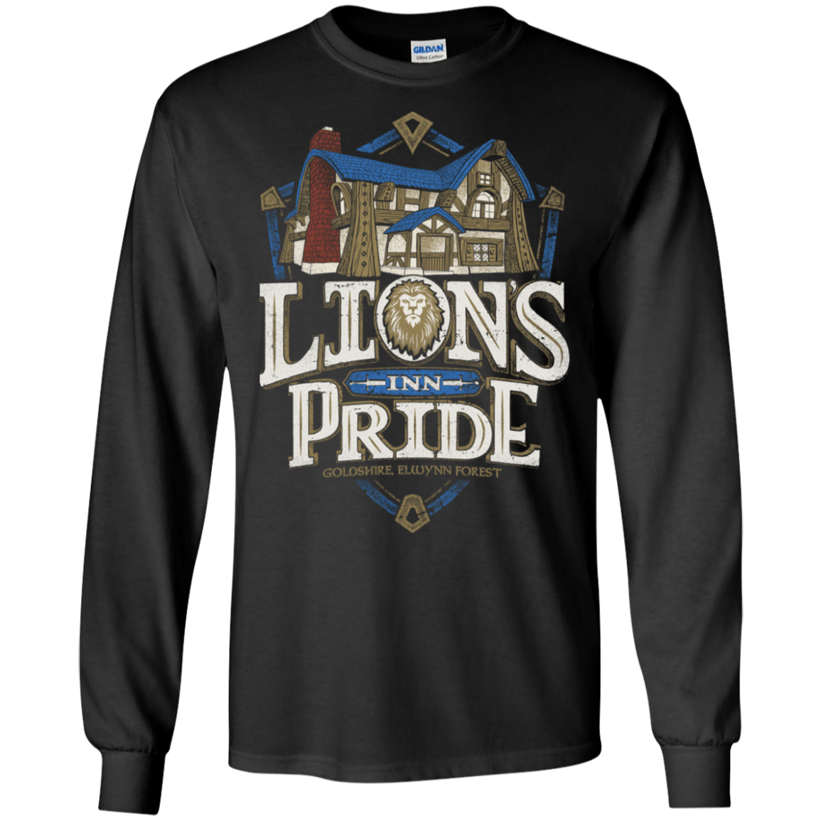 T-Shirts Black / S Lion's Pride Inn Men's Long Sleeve T-Shirt