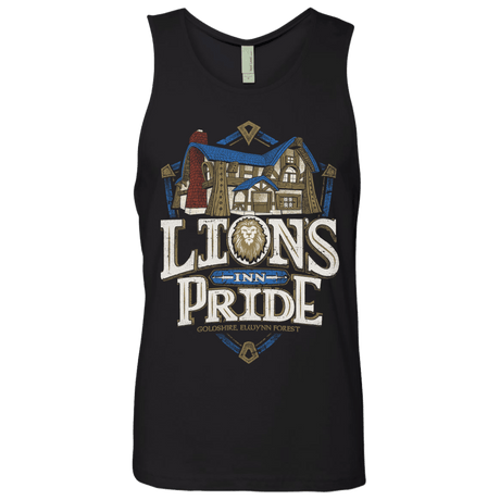 T-Shirts Black / S Lion's Pride Inn Men's Premium Tank Top