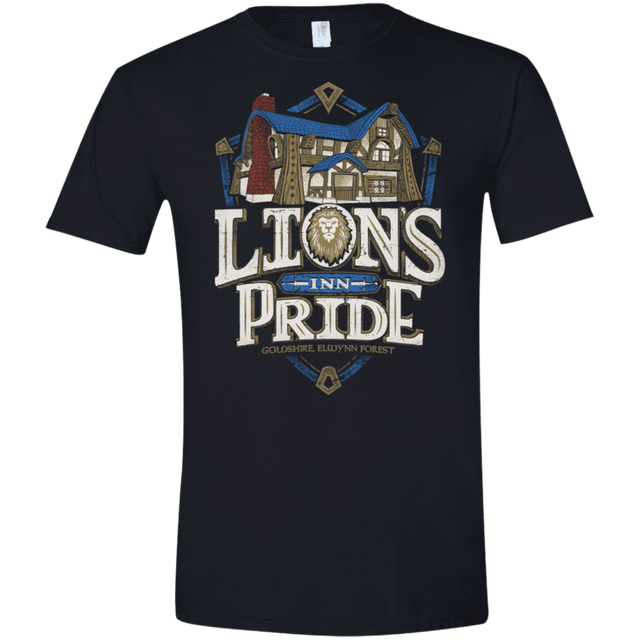 T-Shirts Black / X-Small Lion's Pride Inn Men's Semi-Fitted Softstyle