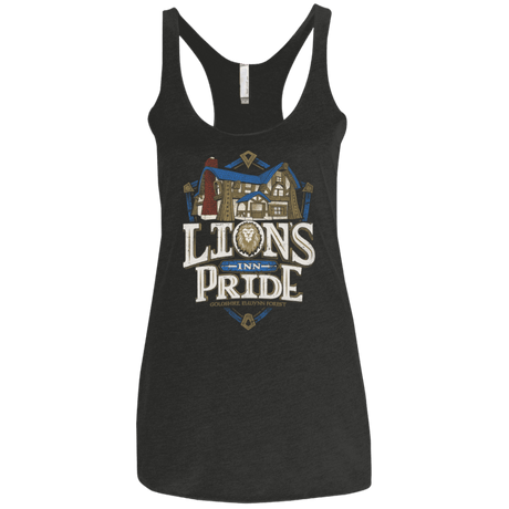 T-Shirts Vintage Black / X-Small Lion's Pride Inn Women's Triblend Racerback Tank