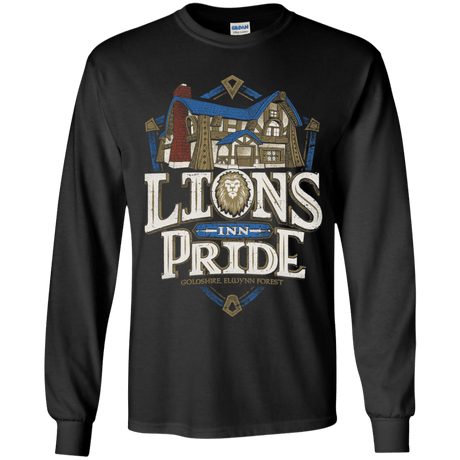 T-Shirts Black / YS Lion's Pride Inn Youth Long Sleeve T-Shirt