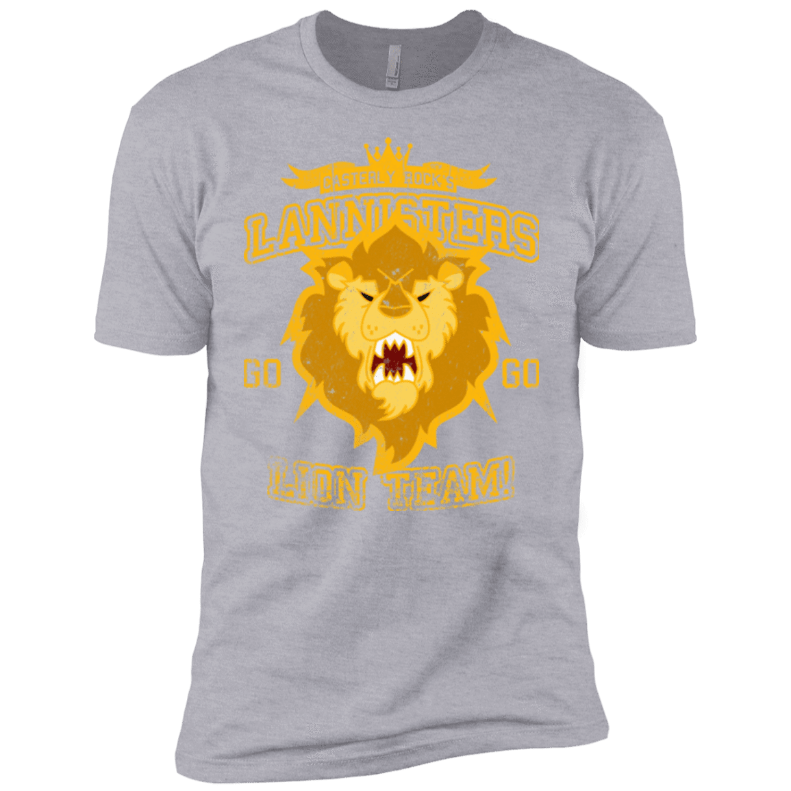 T-Shirts Heather Grey / YXS Lion Team Boys Premium T-Shirt