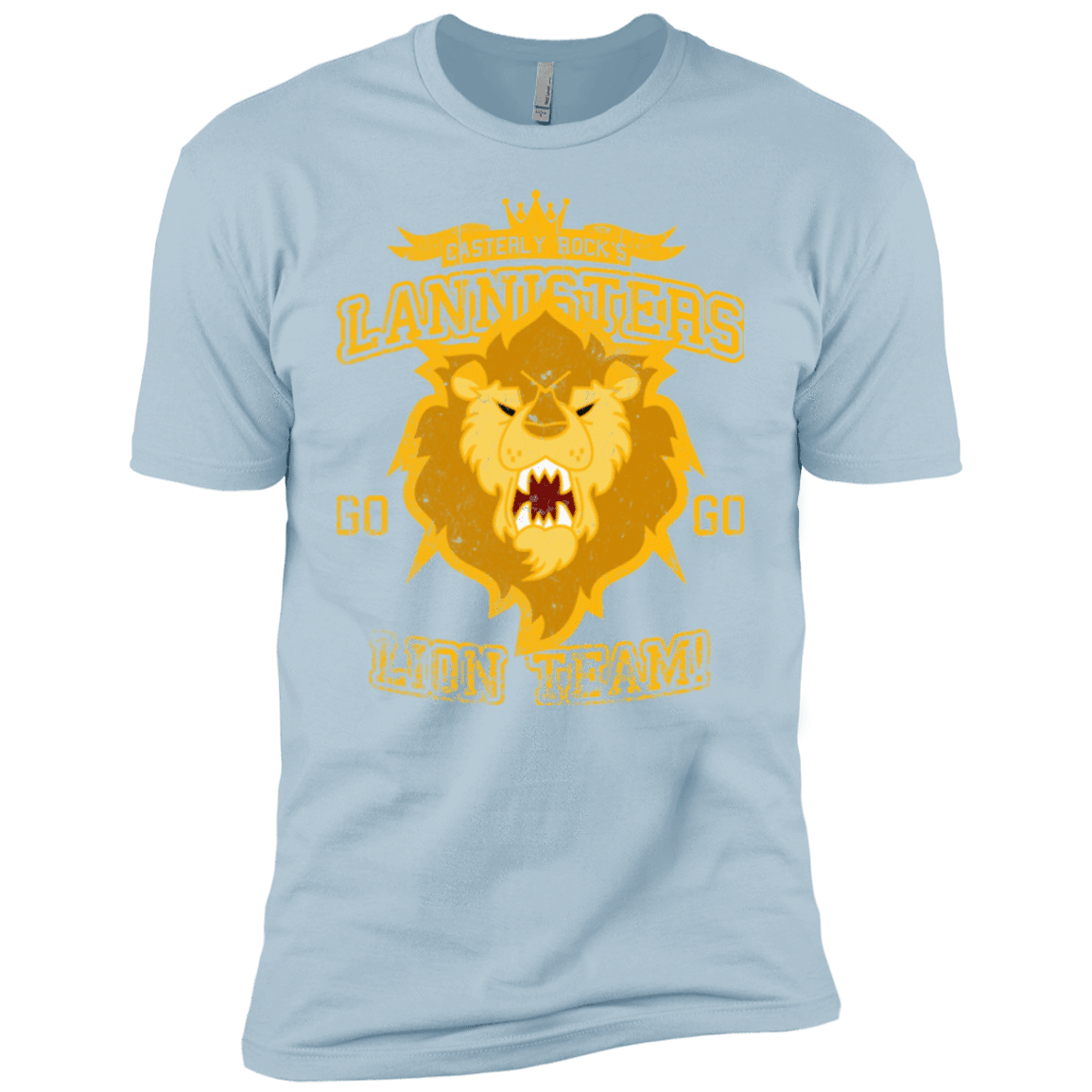 T-Shirts Light Blue / YXS Lion Team Boys Premium T-Shirt