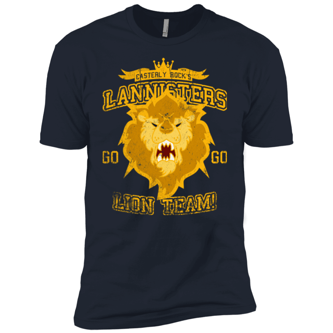 T-Shirts Midnight Navy / YXS Lion Team Boys Premium T-Shirt