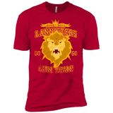 T-Shirts Red / YXS Lion Team Boys Premium T-Shirt