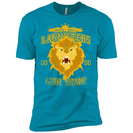 T-Shirts Turquoise / YXS Lion Team Boys Premium T-Shirt