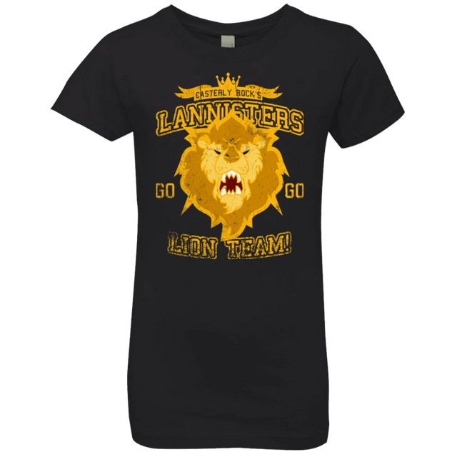 T-Shirts Black / YXS Lion Team Girls Premium T-Shirt