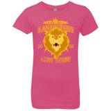 T-Shirts Hot Pink / YXS Lion Team Girls Premium T-Shirt