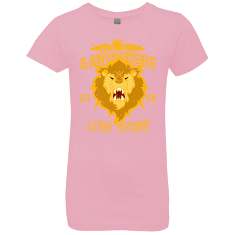 T-Shirts Light Pink / YXS Lion Team Girls Premium T-Shirt