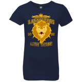 T-Shirts Midnight Navy / YXS Lion Team Girls Premium T-Shirt