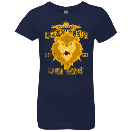 T-Shirts Midnight Navy / YXS Lion Team Girls Premium T-Shirt