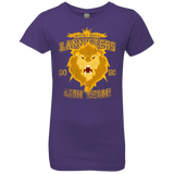 T-Shirts Purple Rush / YXS Lion Team Girls Premium T-Shirt