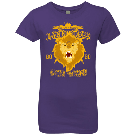 T-Shirts Purple Rush / YXS Lion Team Girls Premium T-Shirt
