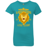 T-Shirts Tahiti Blue / YXS Lion Team Girls Premium T-Shirt