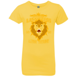 T-Shirts Vibrant Yellow / YXS Lion Team Girls Premium T-Shirt